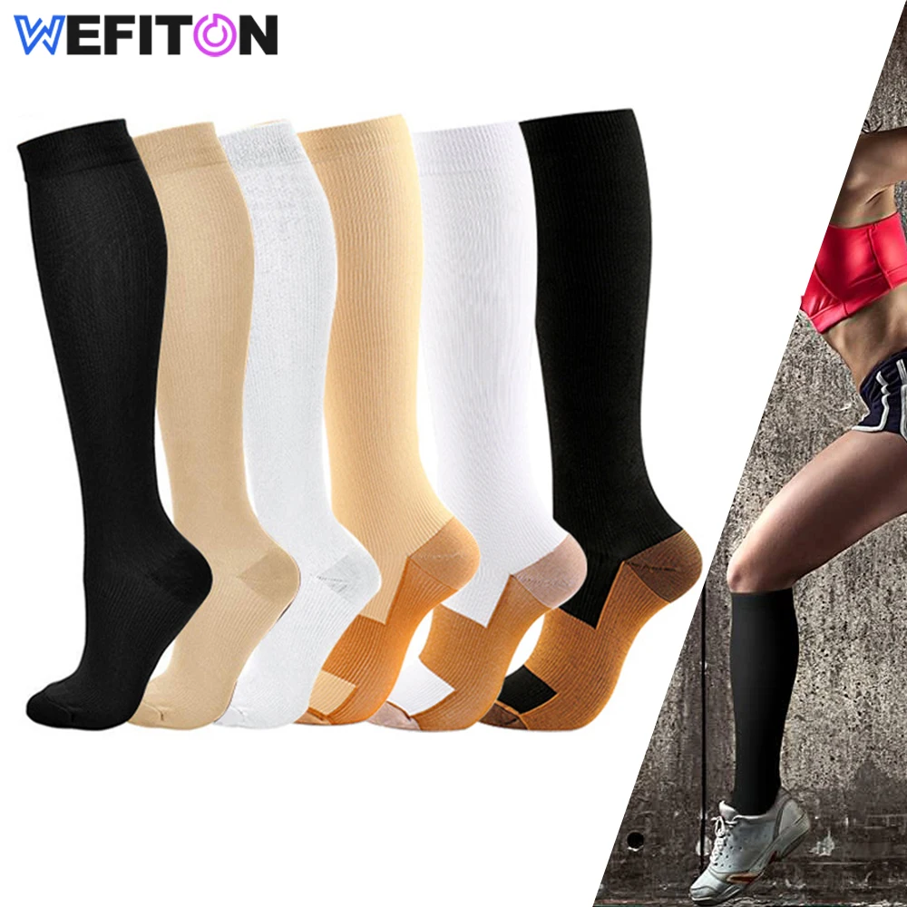 1 чифт компрессионных чорапи от мед за жени и мъже, циркулация на 15-20 мм живачен стълб. супена - най-добрата подкрепа за медицински сестри, работещи