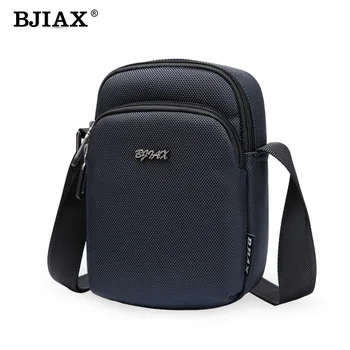 Мъжка чанта BJIAX, лятна нова малка чанта от непромокаем плат Оксфорд, мъжки чанти, Корейската ежедневни модерна чанта през рамо, холщовая чанта