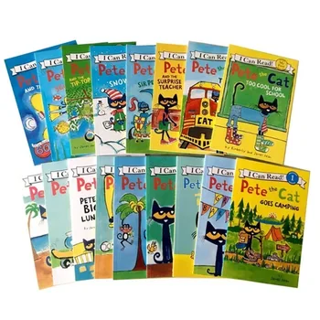 Подарък за деца, Книжка с картинки за cote Пита, детски известните истории на английски език, набор за четене преди лягане