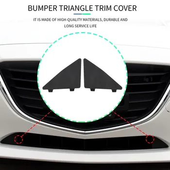 Триъгълен накладка предна броня на колата за Mazda 3 Axela 2014-2016 BHN1-50-101 BHN1-50-102