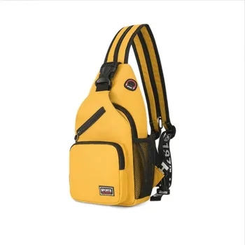 модни жълти малки чанта през рамо за жени, дамски чанти-незабавни посланици, прашка, нагрудная чанта, дамски мини-пътна спортна чанта през рамо