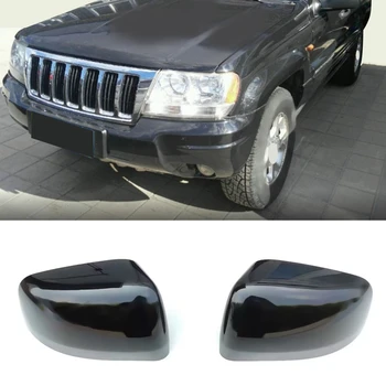 AU04 -Калъф За Огледала за обратно виждане на Автомобила, Капачка Огледало Странично Мнение, Капак, Огледала за обратно виждане за Jeep Grand Cherokee 2011-2020