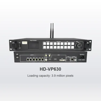 Led видеопроцессор Huidu 2-в-1, HD-VP630 трябва да работи с приемно карта HD-R712 HD-R708