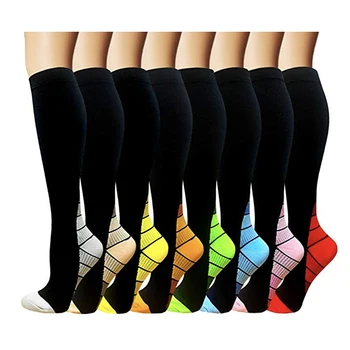 Спортни компресия чорапи, нескользящие чорапи за колоездене на открито, ластични чорапи за бягане, спорт за мъже или жени MC889 MC889