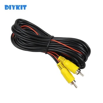 DIYKIT 5/10/15/20 метра Удлинительный кабел/AV кабел RCA Видеокабель за камера за задно виждане и на автомобилен монитор