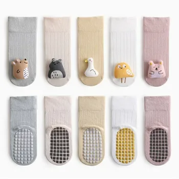 Детски мини чорапи, бебешки чорапи за деца, чорапи със собствени мультяшными кукли за момичета, чорапи за момчета, детски чорапи