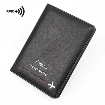 RFID корици за паспорти, водоустойчив самолетни билети, кредитни карти за самоличност, пътен чантата си, притежател на паспорт, богат на функции органайзер, защитни чанти