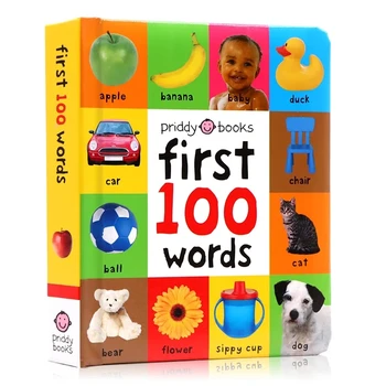 Първите 100 думи, Детски книжки за деца на възраст от 1 на 2 на 3 години, английска книжка с картинки
