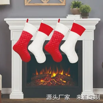 Последните тенденции на модата в www.perde.be Коледни чорапи за Подаръци бижута Висулка Подарък с детски гетрами