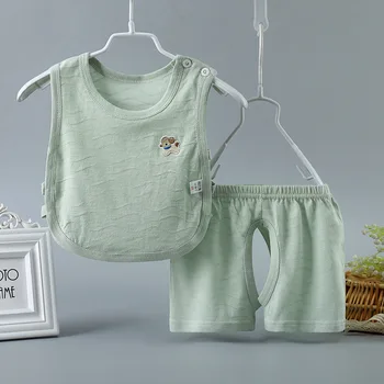 Летни дрехи за новородени момчета и момичета, комплекти, дрехи, риза, къс костюм за бебета, облекло за бебета, комплекти за момичета и момчета на 1-ви рожден ден