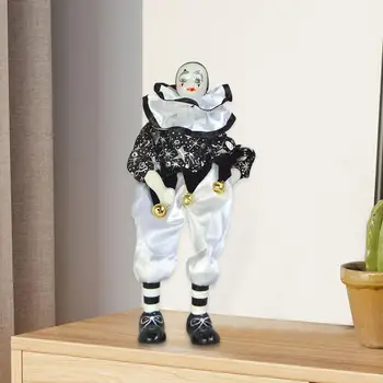 Кукла-Клоун Подвижната Забавно Антични стоп-моушън Фигурка за фестивални подаръци за рожден Ден