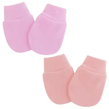 Чорапи за ръце без драскотини, аксесоари за бебета, бебешки Меки памучни ръкавици със защита от надраскване, директна доставка