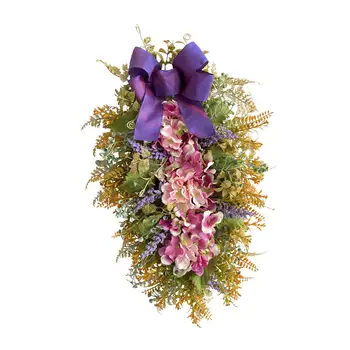 Декоративен каплевидный венец с цветя на носа за украса на дома стените Отвътре и отвън