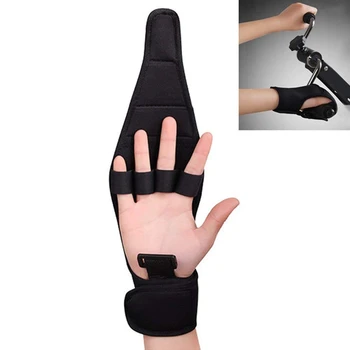 Принадлежности ръкавици за рехабилитация на пръстите със защита от спастични, за фитнес, за определяне на щети на пръстите на ръцете, Фиксирана ръкавица за ръце, Горещо