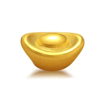 999 бижута, амулети от истинско злато, мини-амулети, 24-каратово злато yuanbao, безплатна доставка, стоки за бижута