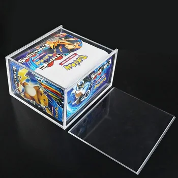 Френски Pokemon Booster Box Витрина Elite Trainer Кутия Защитна Кутия Elite Gift Box Pokenon Protector Booster Box Protect
