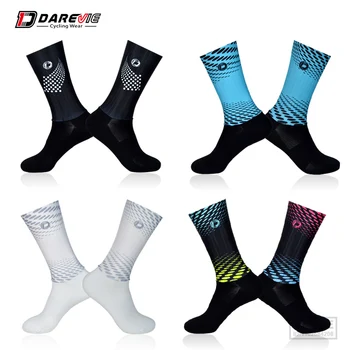DAREVIE Мъжки Чорапи за Колоездене-Мини на Велосипедни Чорапи Професионални Високоскоростни Въздушни Дишащи Състезателни МТБ Пътни Дамски Чорапи