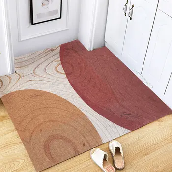 Скандинавските лента може да се реже отвън крилото на килима в дома На вратата килим Килим Коридор всекидневна протирающийся моющийся мат
