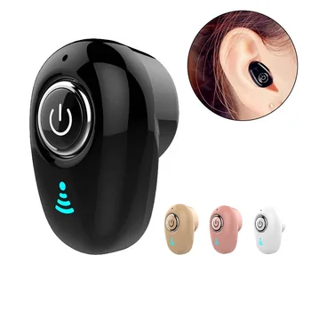 Мини-Невидими Безжични Слушалки Ture С Шумопотискане Bluetooth-съвместима стерео слушалки свободни ръце TWS Earbud С Микрофон