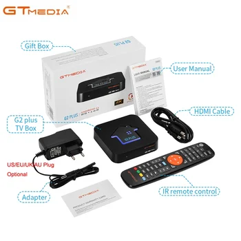 GTmedia G2 PLUS Smart TV Box Android 11,0 Amlogic 905W2 Quad-core 2,4 G WIFI 4K UHD 2 GB 16G GT Media G2 + Плейър Телеприставка