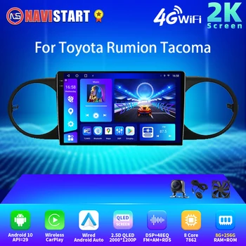 NAVISTART 2K 2000*1200 Автомобилното Радио Мултимедийна Навигация 4G WIFI GPS За Toyota Rumion Tacoma 2007-2019 Android Auto Carplay 2 Din