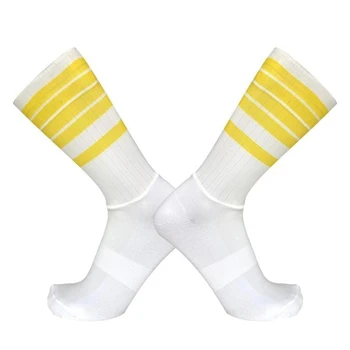 Чорапи за колоездене Нескользящие Спортни чорапи Мини Силиконови Меки Дишащи Абсорбиращи потта чорапи за бягане