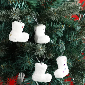 Чорапи Коледна елха, Ботуши, висящи украшения, окачване 2023, Весела Коледна украса за дома, зимно парти 2024, Подарък за Нова година