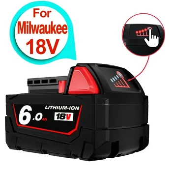 Батерии за литиево-йонна батерия Milwaukee M18B5 XC 18v 9.0/6.0/12.0 Зарядно устройство Ah за Milwaukee M18 12V ~ 18V
