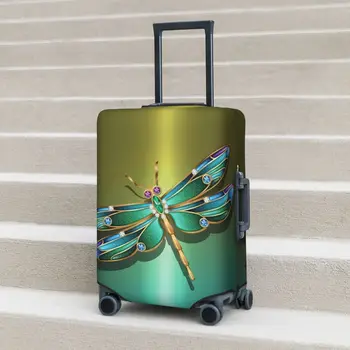 Калъф за куфара с шарени кончета, принтом насекоми, за почивка и пътуване, Практическа защита на аксесоари за багаж.