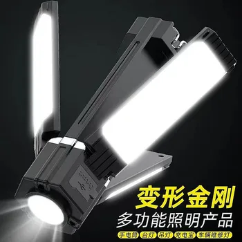Открит Лампа За Къмпинг Сверхдлинный живот на Батерията Фенер За Палатка Преносим USB Акумулаторна Лампа За Къмпинг Ярко Фенерче Работна Лампа