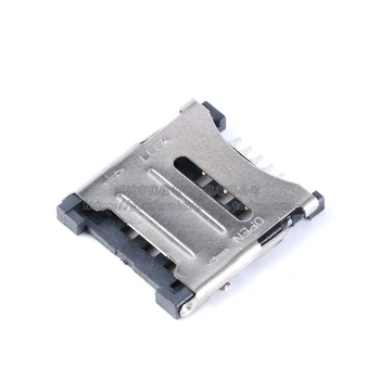 5ШТ 6P конектор за свързване на MICRO SIM-карти, външен конектор за мобилен телефон, държач за SIM-карти, слот за карта