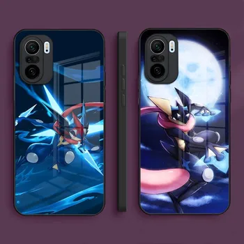 Калъф за телефон Pokemon Ninja Greninja за Xiaomi 13 12 X Redmi Note 11 10 S Lite T POCO Pro M4 X3 Glass