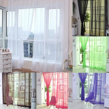 Модерни, прозрачни завеси за прозрачно-бели на цвят за декориране на всекидневна, прозрачни завеси с шарени снежинки за домашен интериор на спалнята