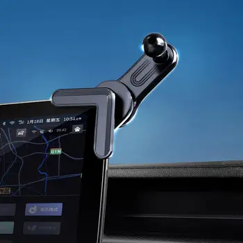Основата на Притежателя на Мобилен Телефона На Екрана на Дисплея на Автомобила Универсална 17 мм Топка Корона GPS Скоба Стикер База За Tesla, Модел 3/Y/S/X