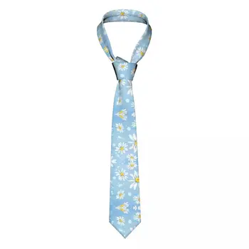 Вратовръзки С Цветя Унисекс Полиестер 8 см. Цветето Маргаритка Цвете Маточната Вратовръзка за Мъжете Ежедневни Класически и Ежедневни Облекла Вратовръзка за Подарък