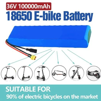 Батерия с висока мощност 10S3P 36V 100Ah, батерия за электровелосипеда, литиево-йонни батерии 18650 за електрически скутер